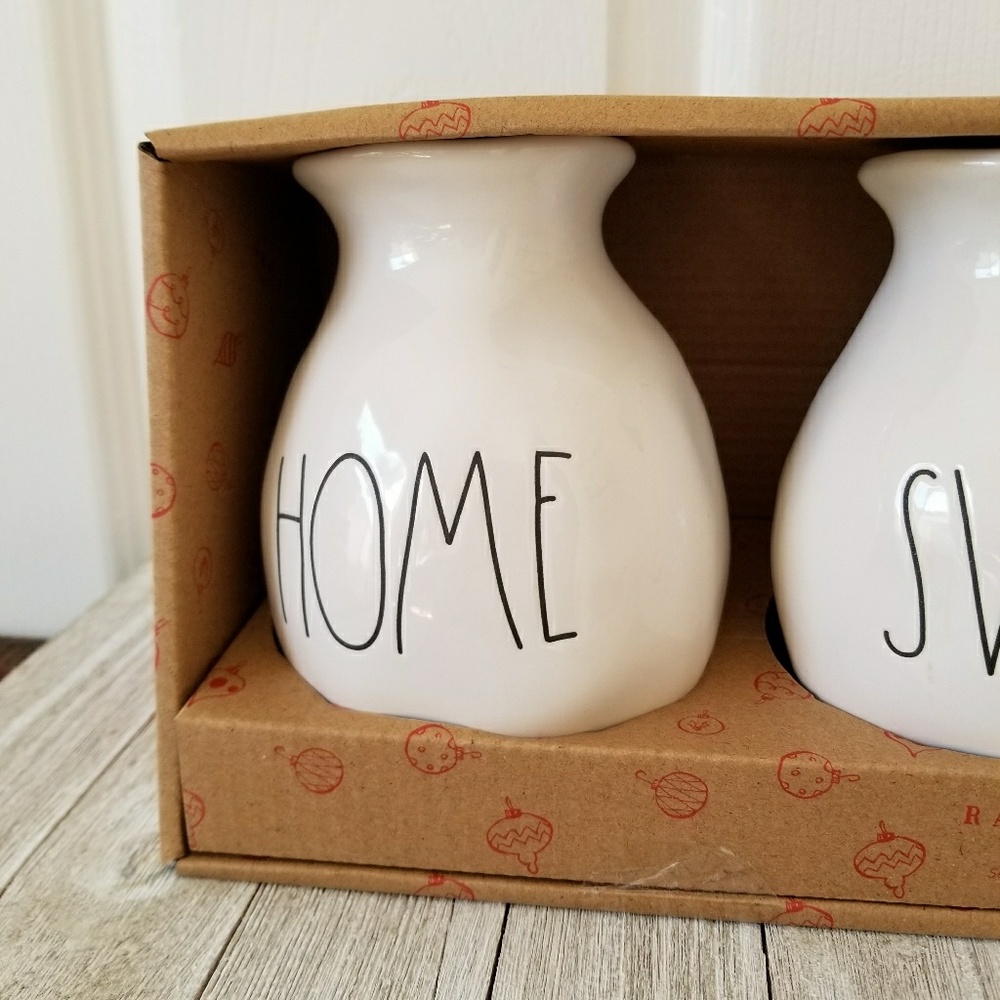 Rae Dunn HOME SWEET HOME Vase Set - Picture 4 of 7